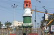 Jinnah tower in Guntur painted tricolor by YSRCP Govt amid BJPs demands to rename it